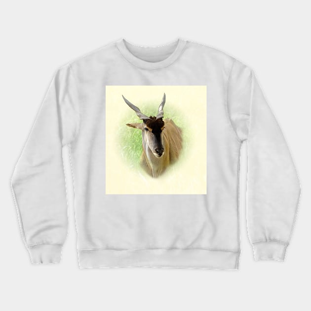 Eland antelope Crewneck Sweatshirt by Guardi